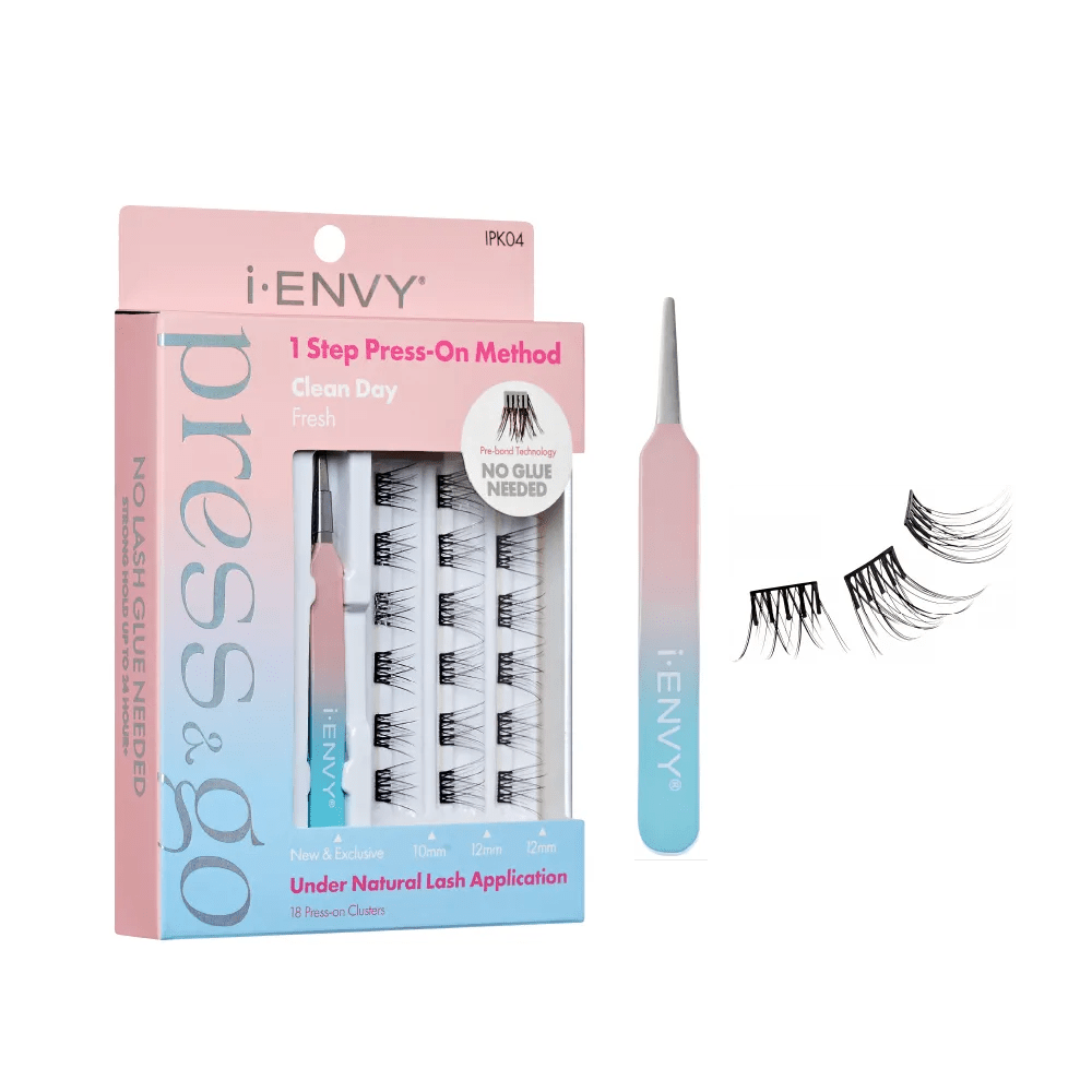 IENVY by KISS Press & Go Pre - Glued Lash Clusters - Beauty Exchange Beauty Supply