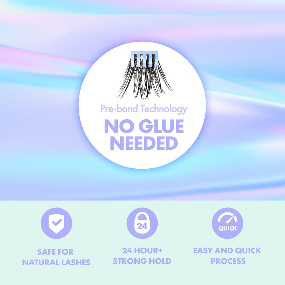 IENVY by KISS Press & Go Pre - Glued Lash Clusters – All - In - One Underlash Extension Kit | No Glue Needed | Styles: Every Day, Glam Day, Special Day - Beauty Exchange Beauty Supply