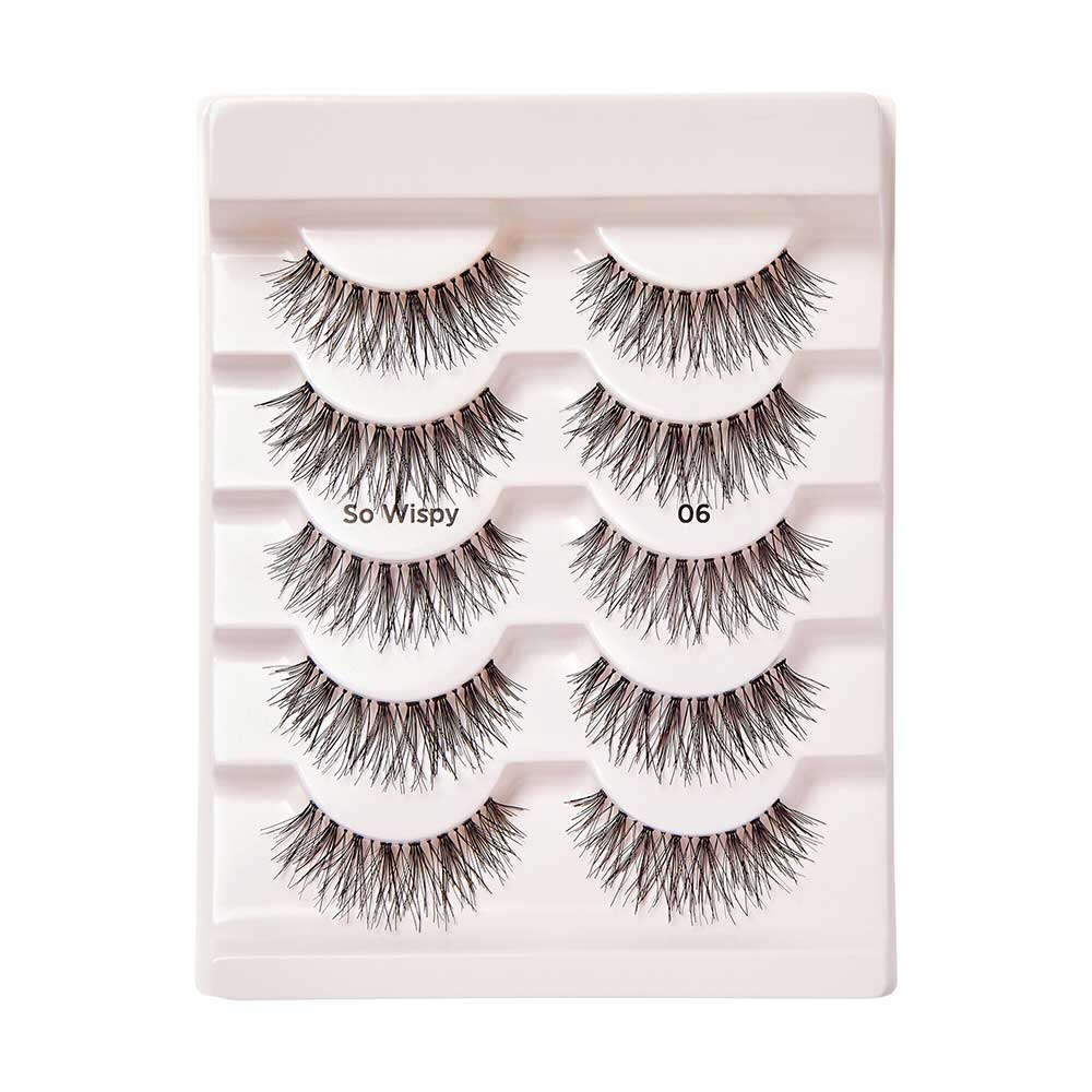 IENVY by KISS So Wispy Premium Human Hair Lash Multi Pack – 4 Pairs + 1 Free | Available in Style 60 (#03), Style 65 (#06), & Style 67 (#08) - Beauty Exchange Beauty Supply