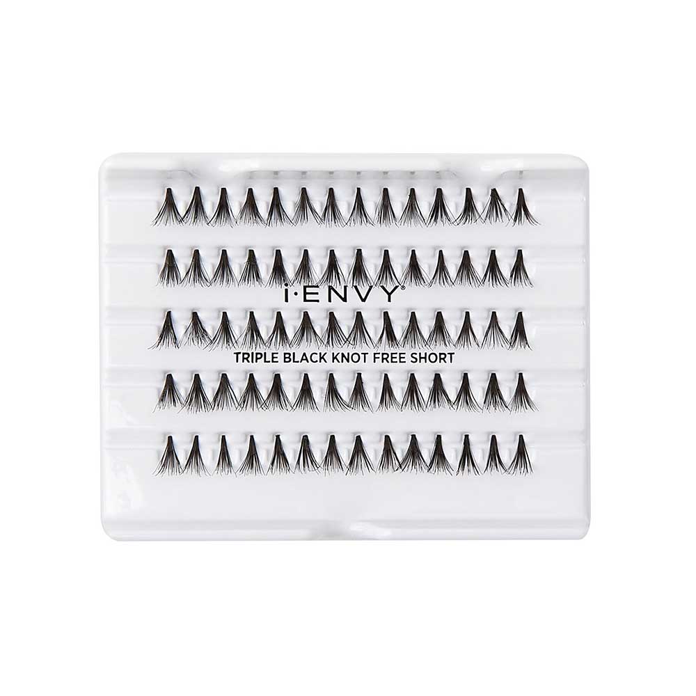iEnvy by Kiss Triple Black Knot Free Individual Lashes - 70pcs - Beauty Exchange Beauty Supply
