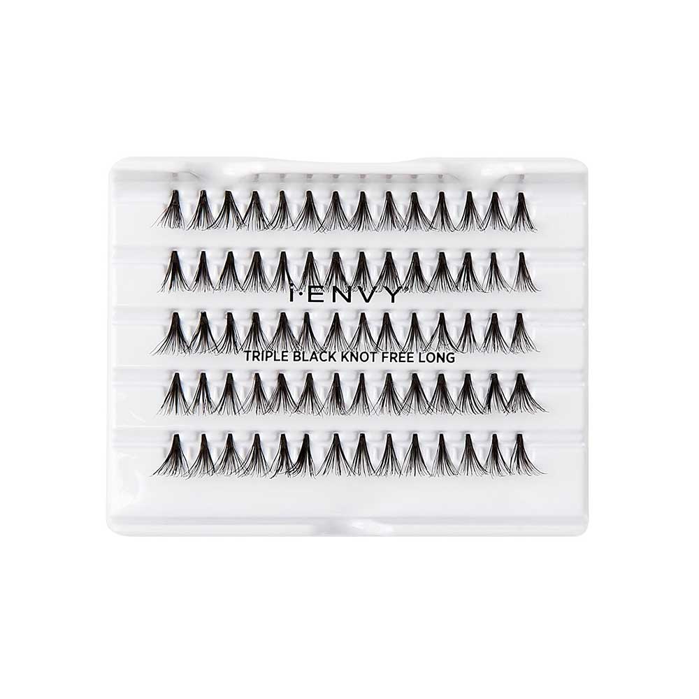 iEnvy by Kiss Triple Black Knot Free Individual Lashes - 70pcs - Beauty Exchange Beauty Supply