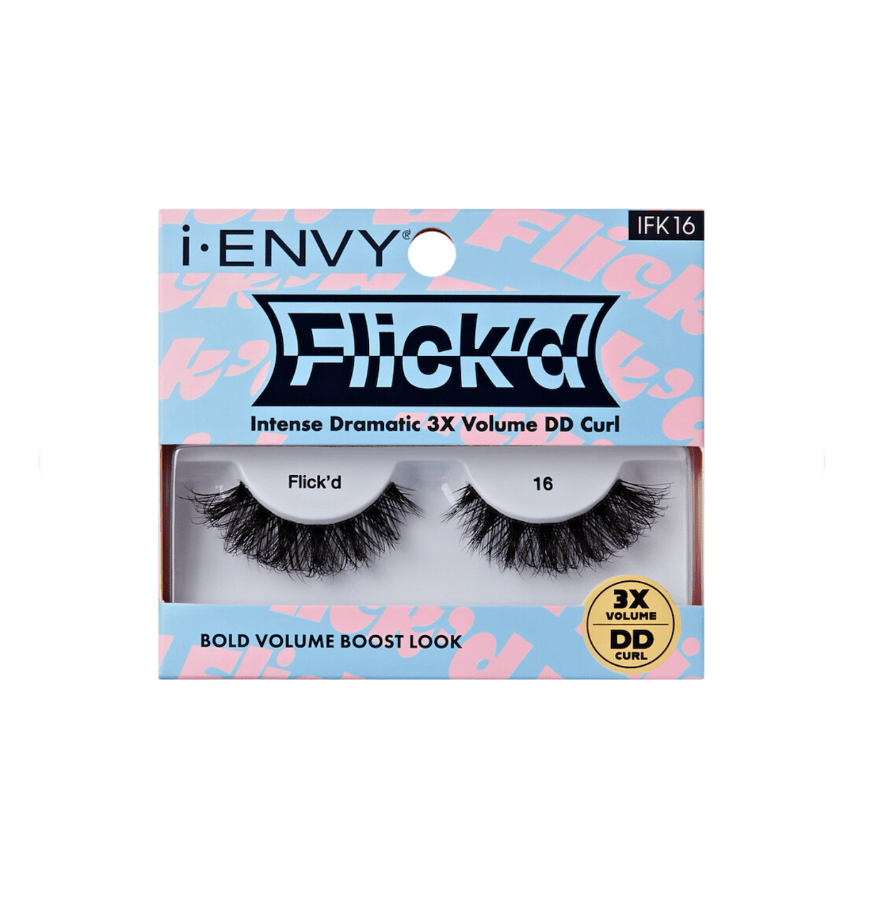 iENVY Flick’d LD & DD Curl Strip Lashes - Beauty Exchange Beauty Supply