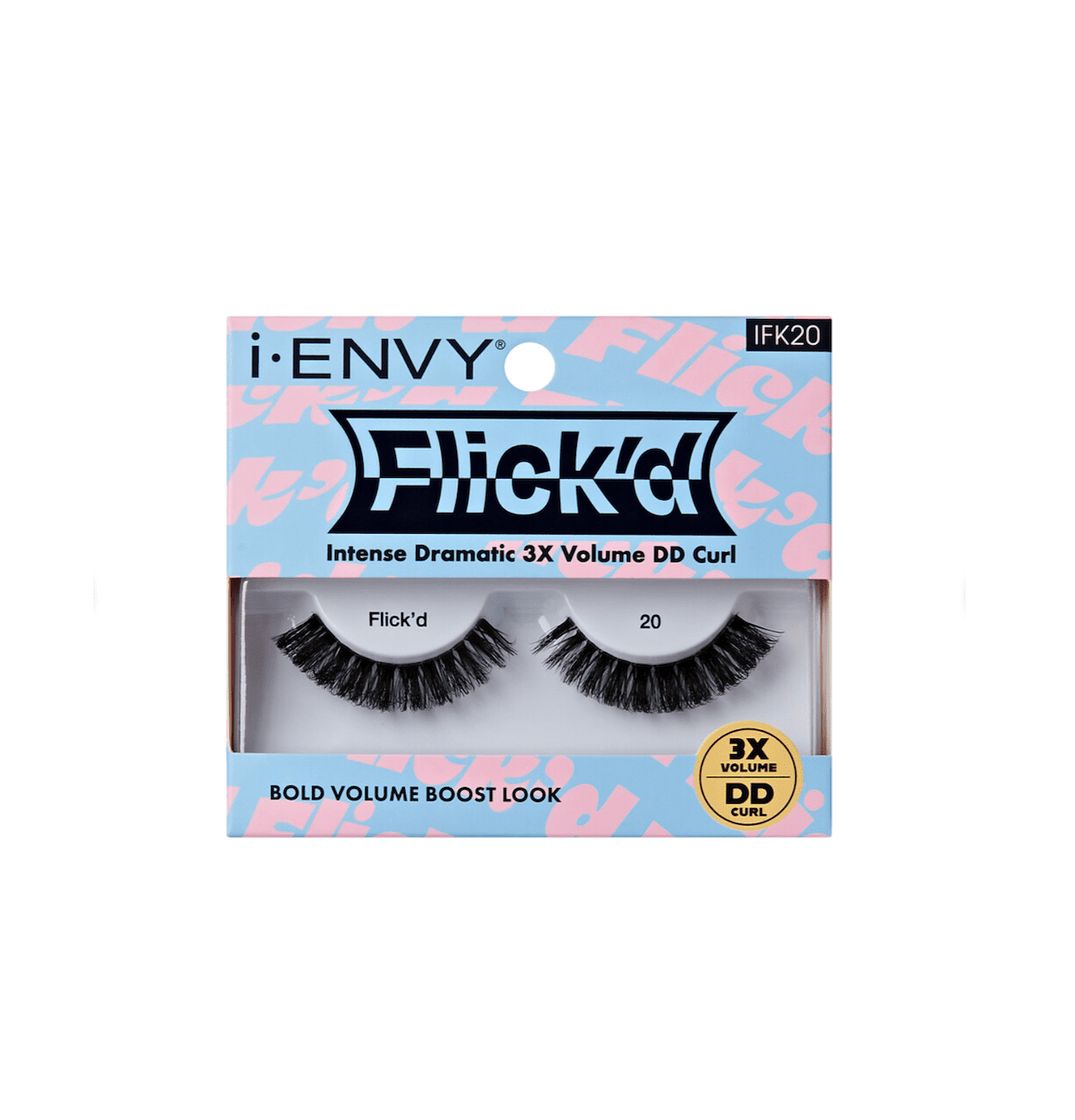iENVY Flick’d LD & DD Curl Strip Lashes - Beauty Exchange Beauty Supply