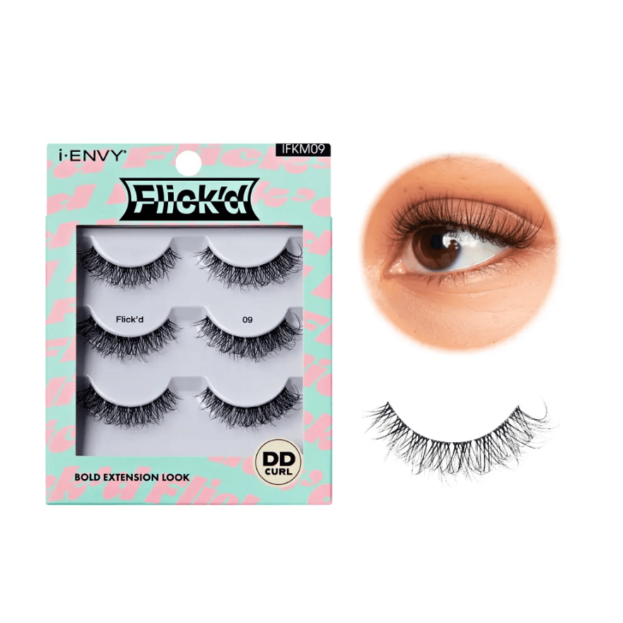 iENVY Flick’d LD & DD Curl Strip Lashes - Beauty Exchange Beauty Supply