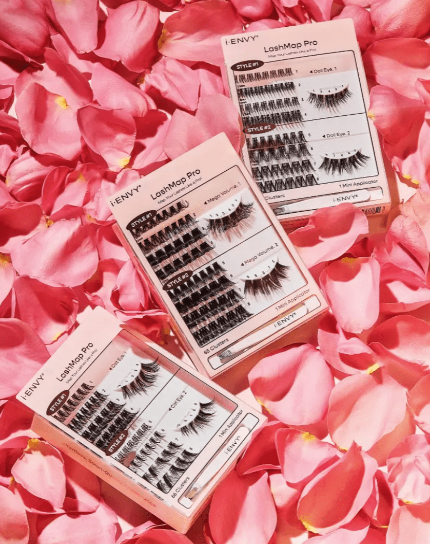 iENVY LashMap Pro Cluster Lash Kit โ With Tweezer - Beauty Exchange Beauty Supply