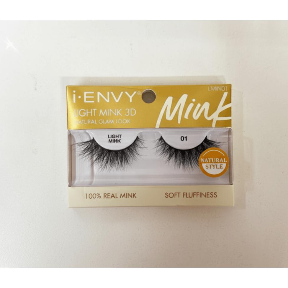 iENVY Light Mink 3D Lashes โ Natural Glam Look - Beauty Exchange Beauty Supply