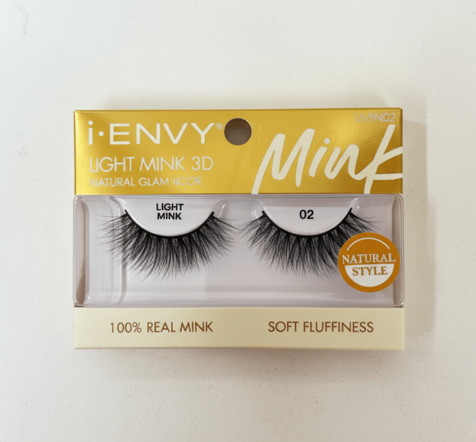 iENVY Light Mink 3D Lashes – Natural Glam Look - Beauty Exchange Beauty Supply