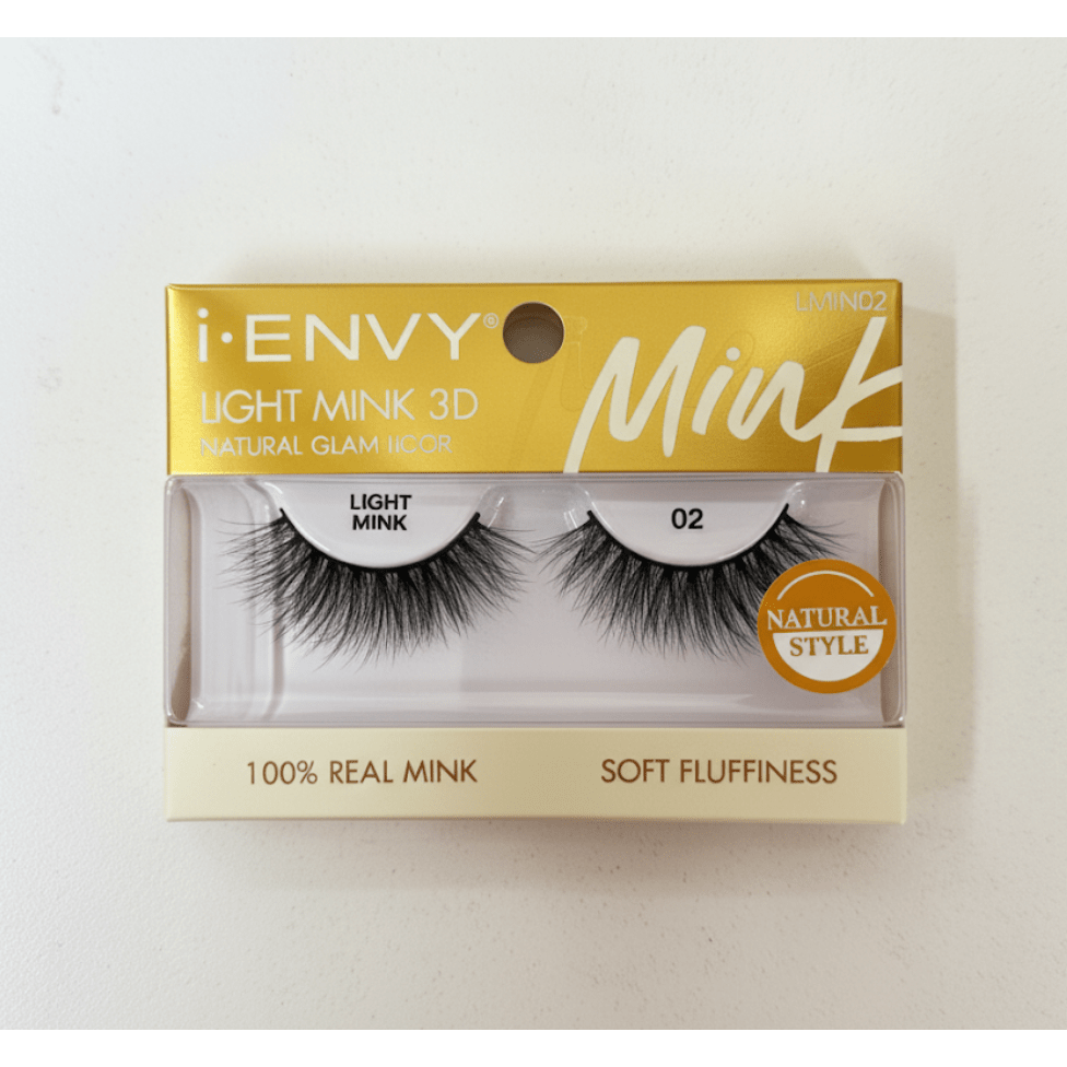 iENVY Light Mink 3D Lashes – Natural Glam Look - Beauty Exchange Beauty Supply