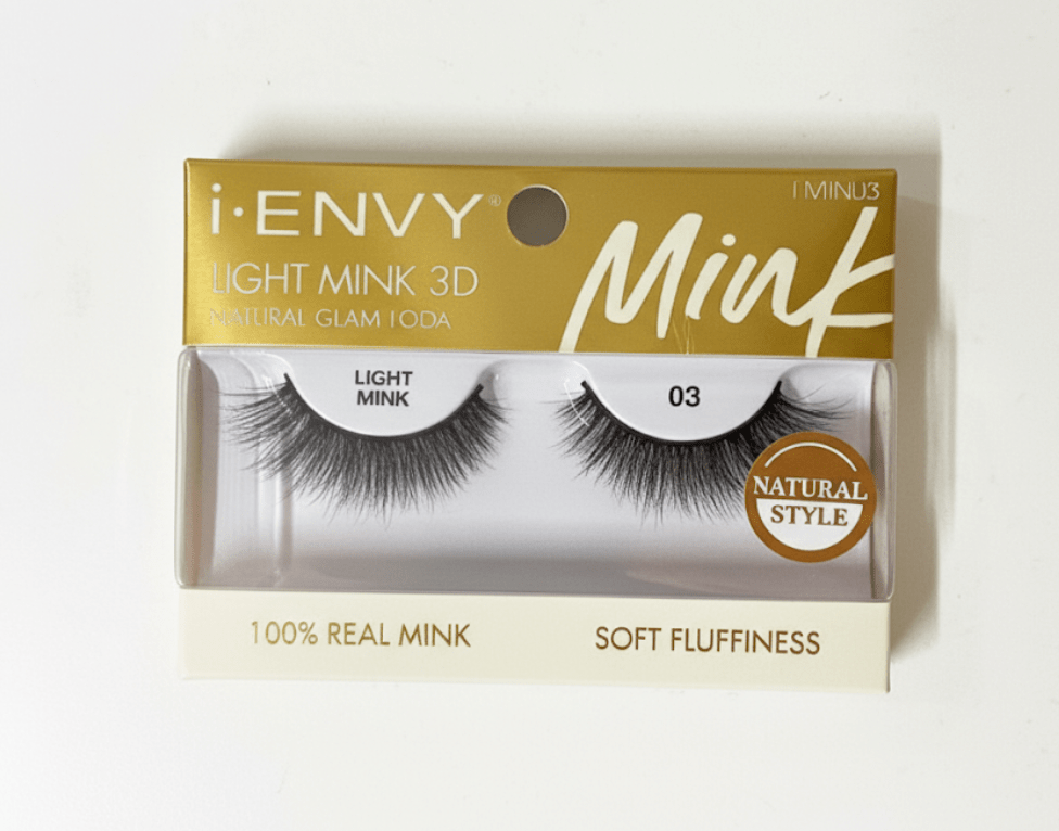 iENVY Light Mink 3D Lashes – Natural Glam Look - Beauty Exchange Beauty Supply