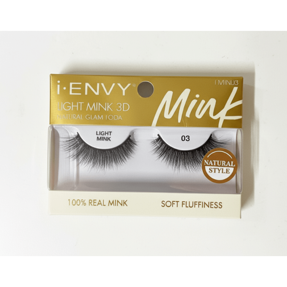 iENVY Light Mink 3D Lashes โ Natural Glam Look - Beauty Exchange Beauty Supply