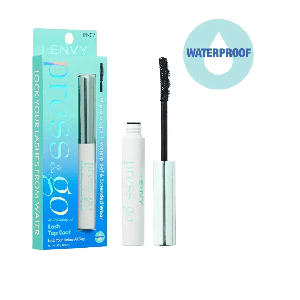 IENVY Press & Go Waterproof Lash Top Coat – 4.2g - Beauty Exchange Beauty Supply