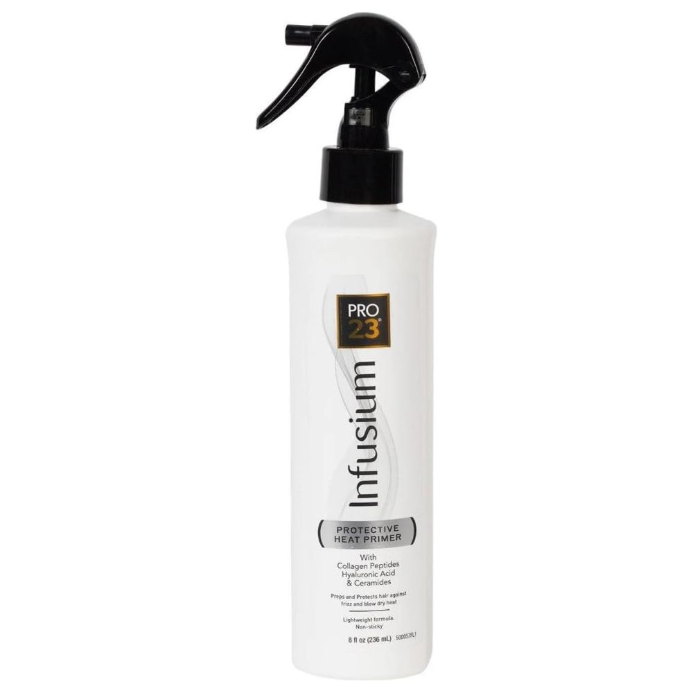 Infusium Pro 23 Protective Heat Primer – Shields Hair from Heat Damage – 8 oz - Beauty Exchange Beauty Supply