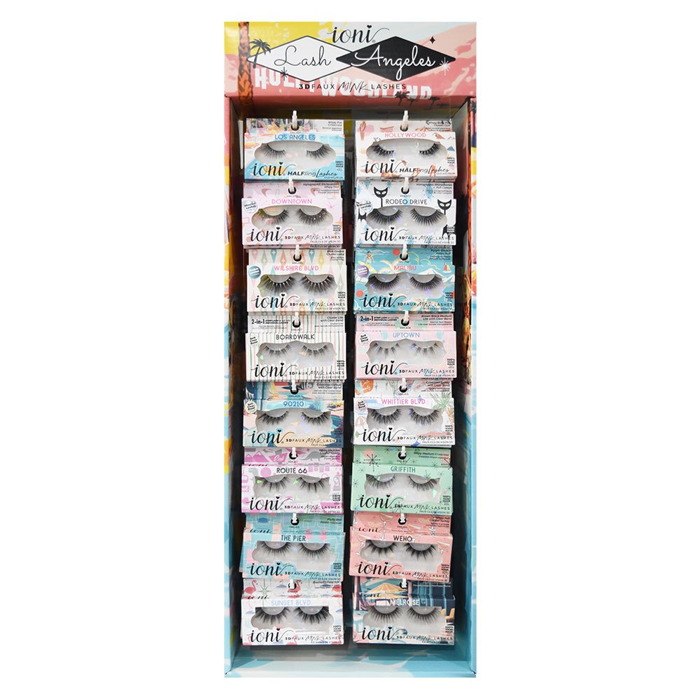 Ioni 3D Faux Mink Lashes Collection - Los Angeles - Beauty Exchange Beauty Supply