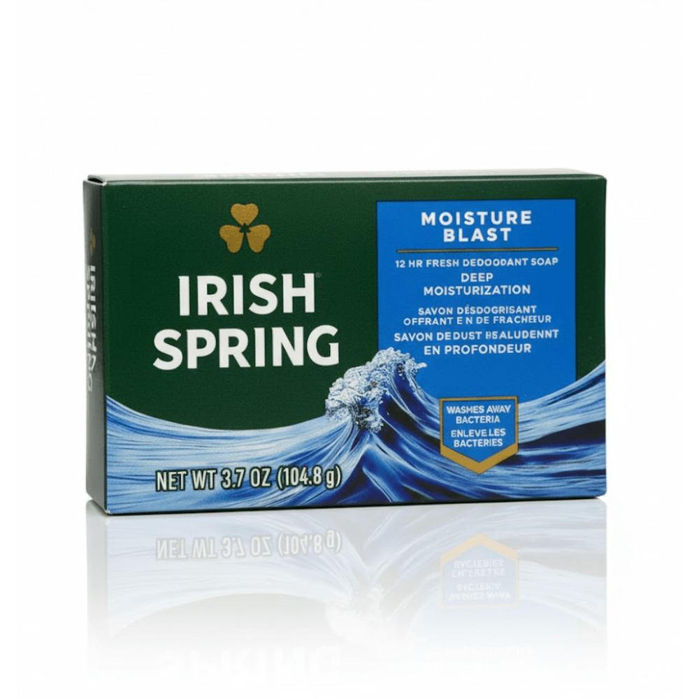 Irish Spring Deodorant Bar Soap for Men – 3.7oz - Beauty Exchange Beauty Supply