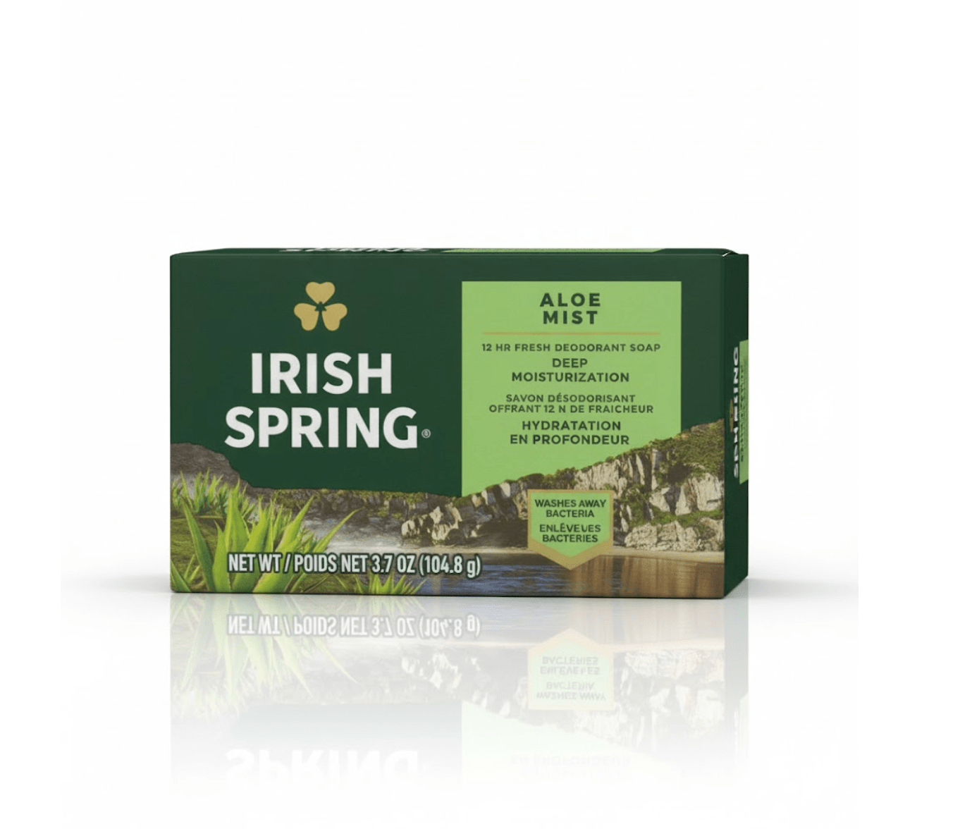 Irish Spring Deodorant Bar Soap for Men – 3.7oz - Beauty Exchange Beauty Supply