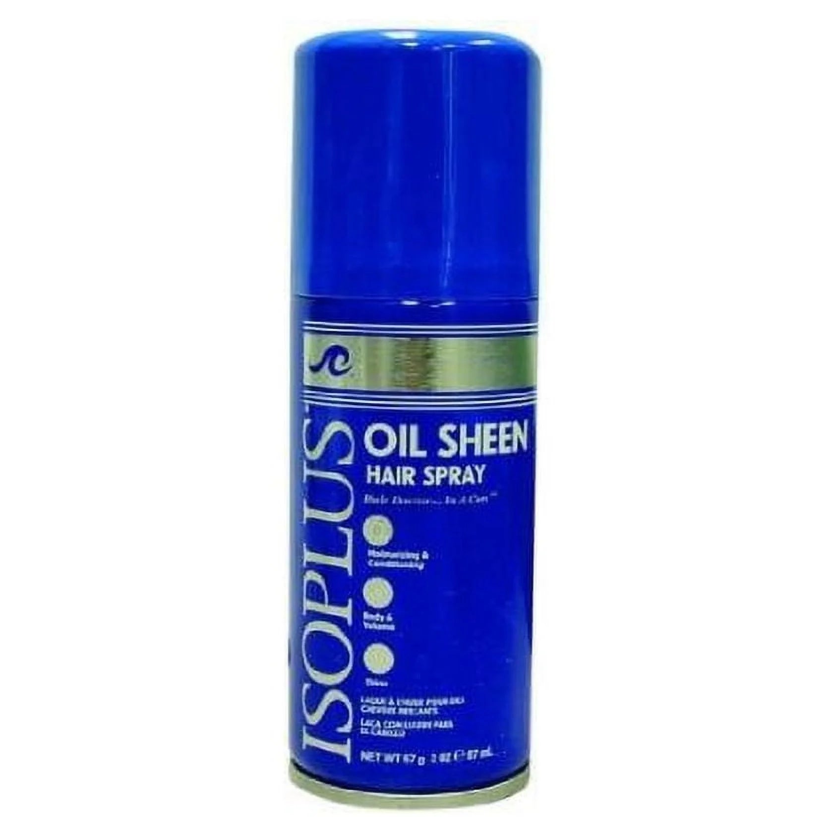Iso Plus Oil Sheen Protective Hair Spray – 11 oz / 7 oz & 2 oz - Beauty Exchange Beauty Supply