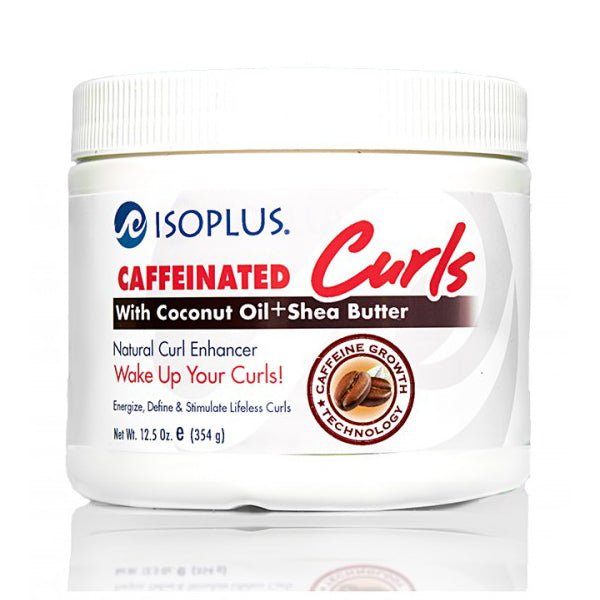 Isoplus Caffeinated Curls Curl Defining Cream – 12.5 oz - Beauty Exchange Beauty Supply