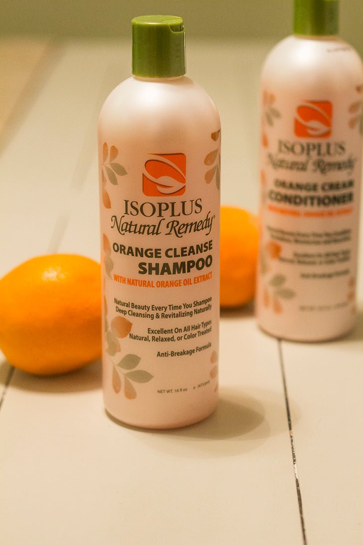 ISOPLUS Natural Remedy Orange Cleanse Shampoo - Beauty Exchange Beauty Supply