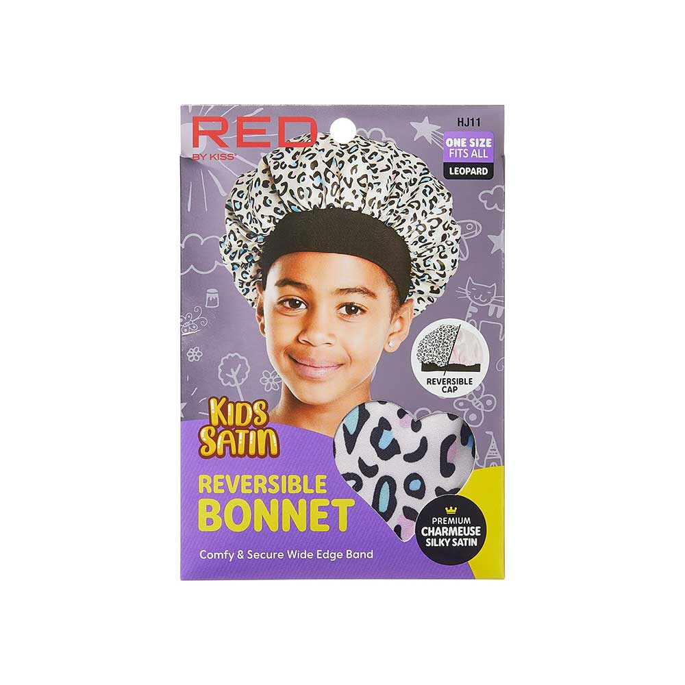 Red by Kiss Kids Satin Bonnet – Cute Prints
