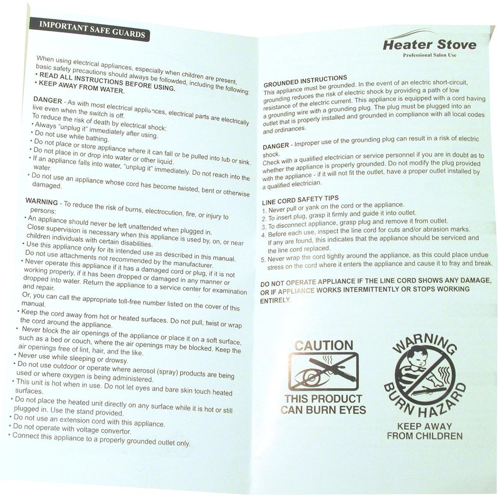 J2 Ceramic Heater Stove – Professional Electric Heating Stove for Pressing Combs & Styling Tools - Beauty Exchange Beauty Supply