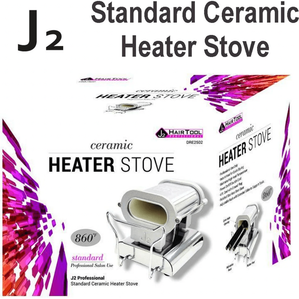 J2 Ceramic Heater Stove – Professional Electric Heating Stove for Pressing Combs & Styling Tools - Beauty Exchange Beauty Supply
