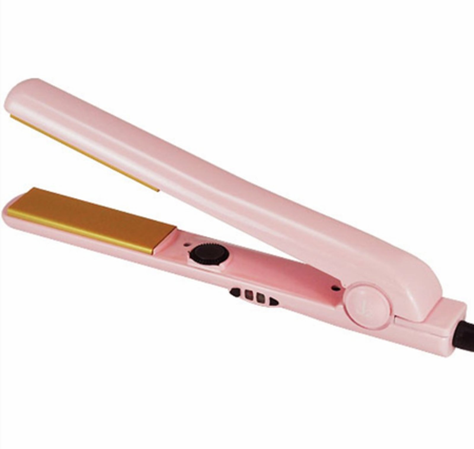 J2 Mini Flat Iron 1/2 Inch – Edges & Travel Purple - Peach - Beauty Exchange Beauty Supply