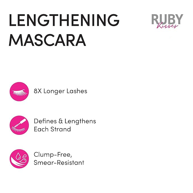 Ruby Kisses Very Sexy Lengthening Mascara - 0.27 oz