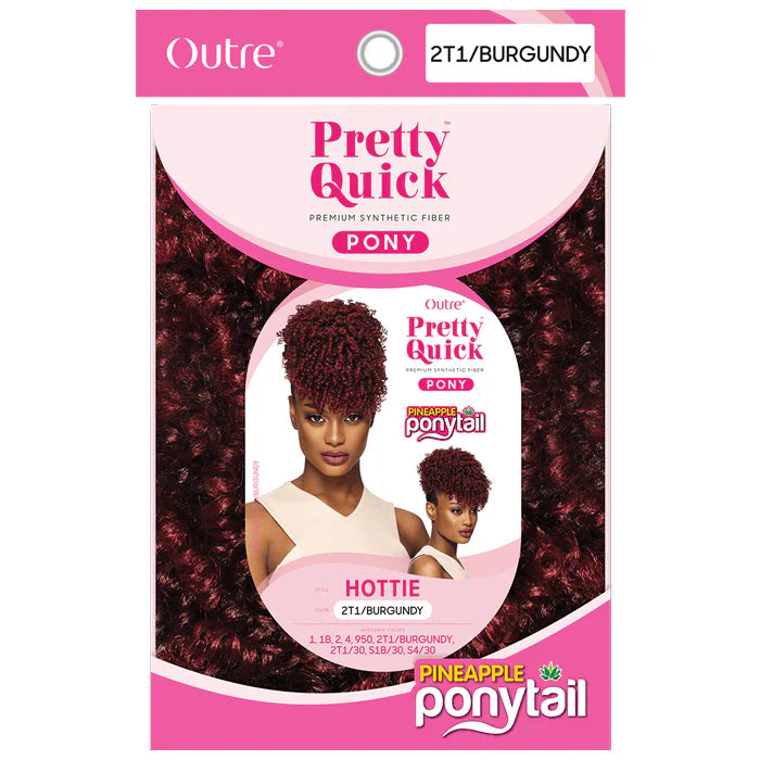 Outre Pretty Quick Pineapple Ponytail – Hottie