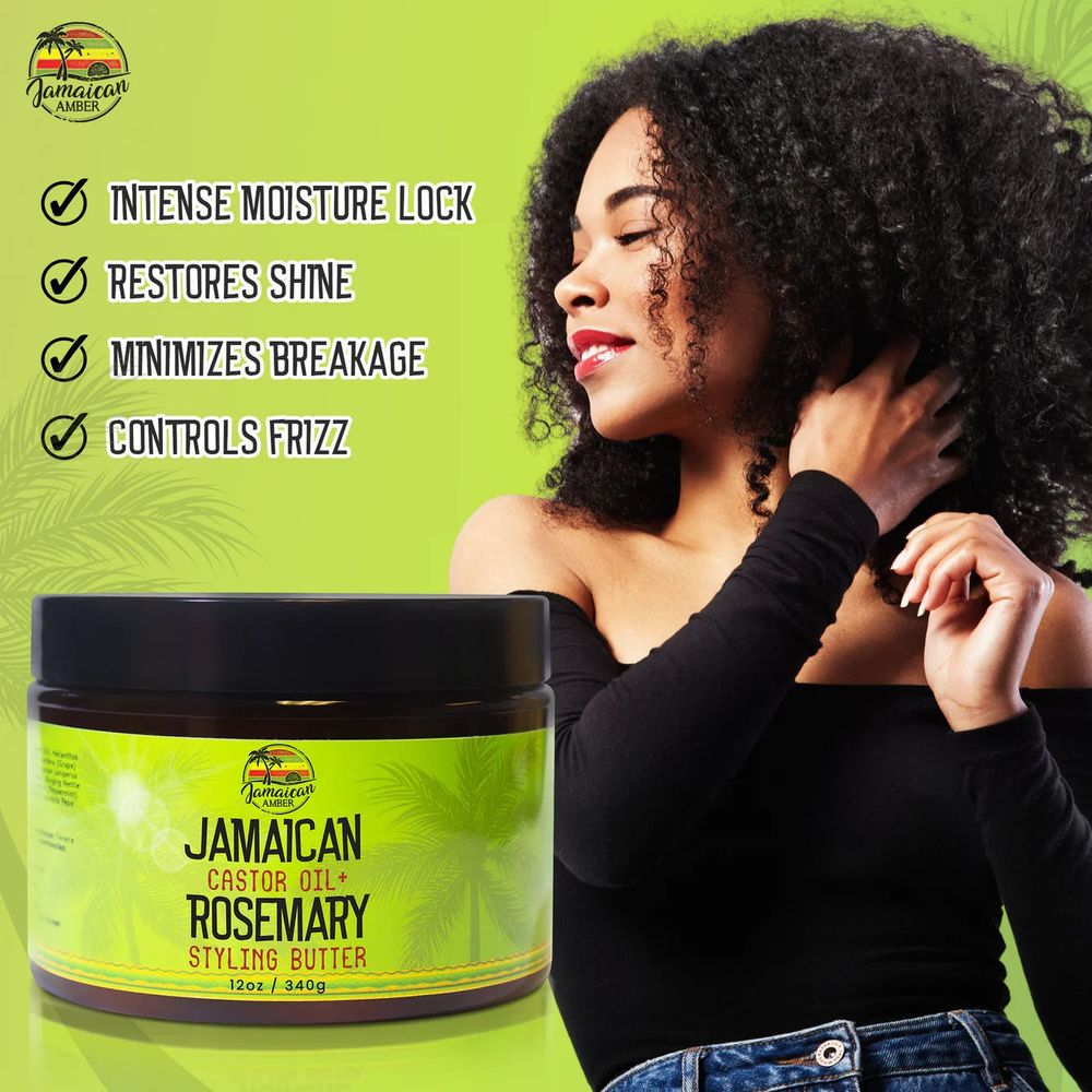 Jamaican Amber Castor Oil & Romero Conditioner –354 ml - Beauty Exchange Beauty Supply