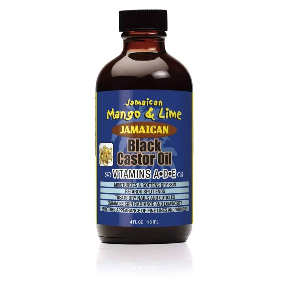 Jamaican Mango and Lime Black Castor Oil - 4 oz - Beauty Exchange Beauty Supply