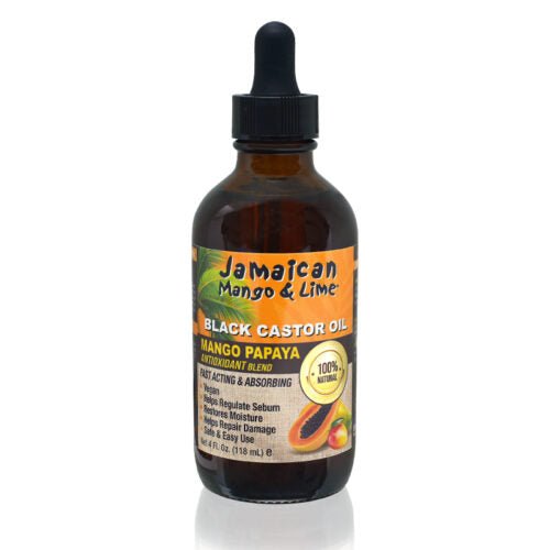 Jamaican Mango and Lime Black Castor Oil - 4 oz - Beauty Exchange Beauty Supply