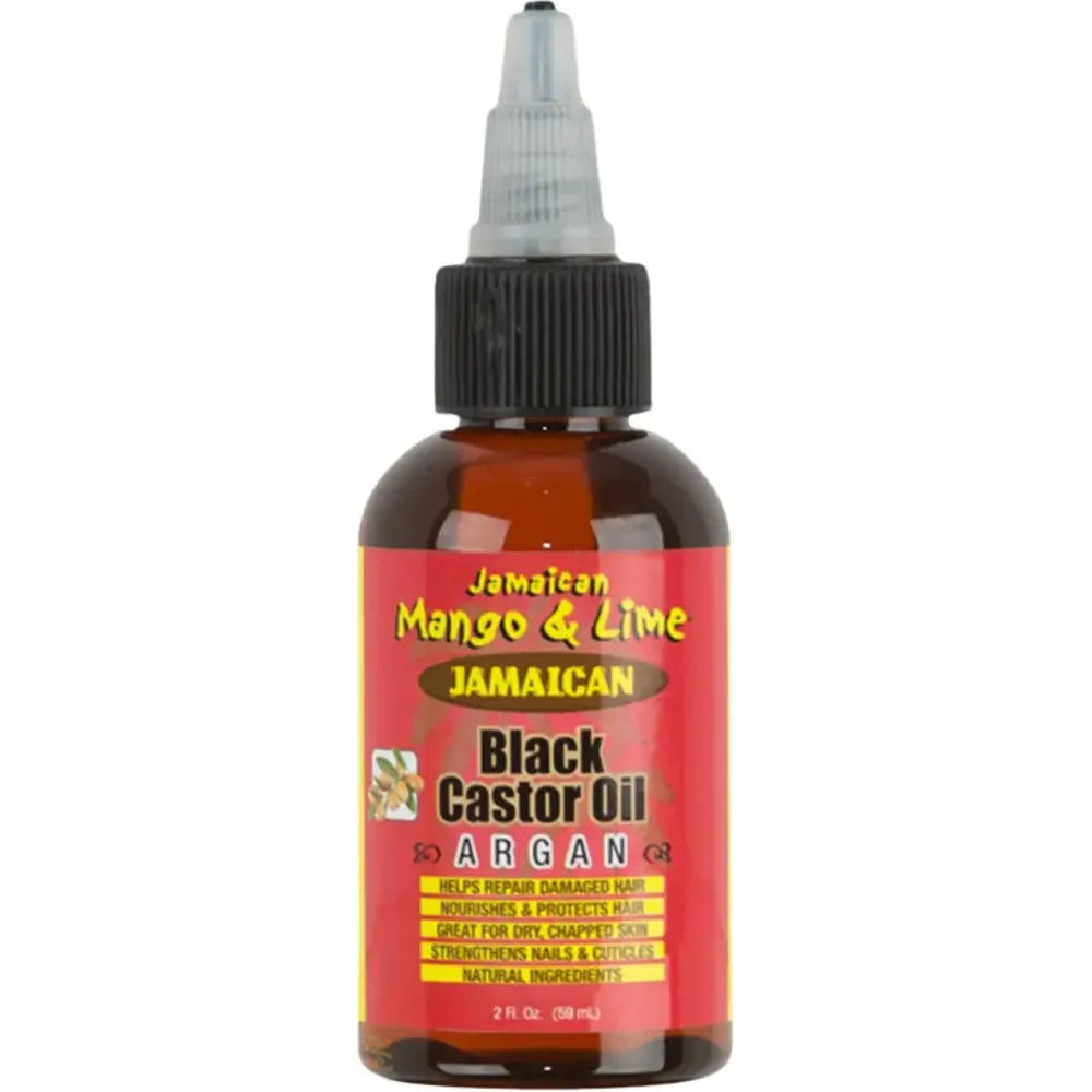 Jamaican Mango & Lime Black Castor Oil – Argan | 2 oz - Beauty Exchange Beauty Supply