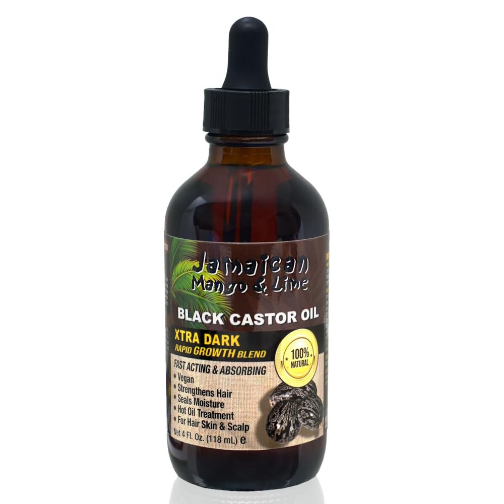 Jamaican Mango & Lime Black Castor Oil Hair Oil - 2oz - Beauty Exchange Beauty Supply