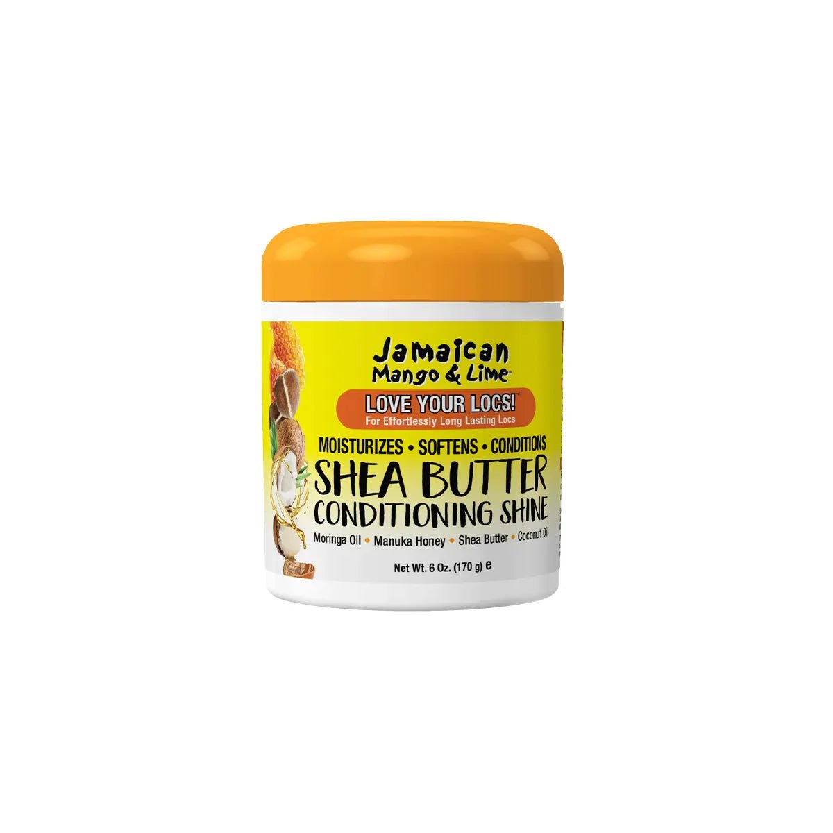 Jamaican Mango & Lime Shea Butter Conditioning Shine - 5.5oz - Beauty Exchange Beauty Supply