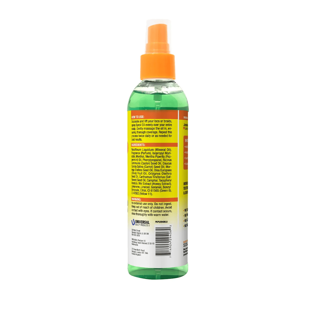 Jamaican Mango & Lime Sproil Spray Oil - 6oz - Beauty Exchange Beauty Supply