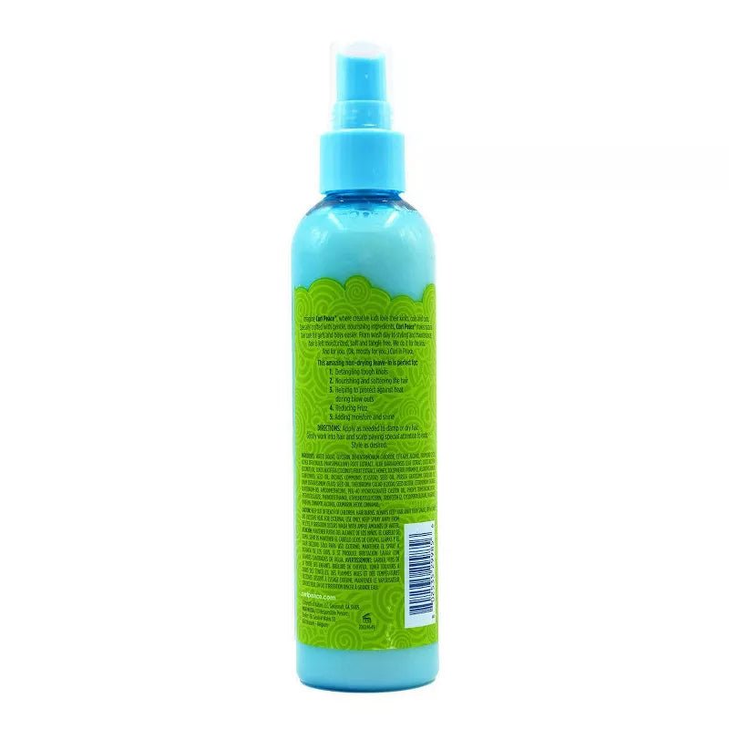 Just For Me Curl Peace Kids 5 - in - 1 Wonder Spray – Detangles, Adds Shine & Heat Protects (8 fl oz) - Beauty Exchange Beauty Supply