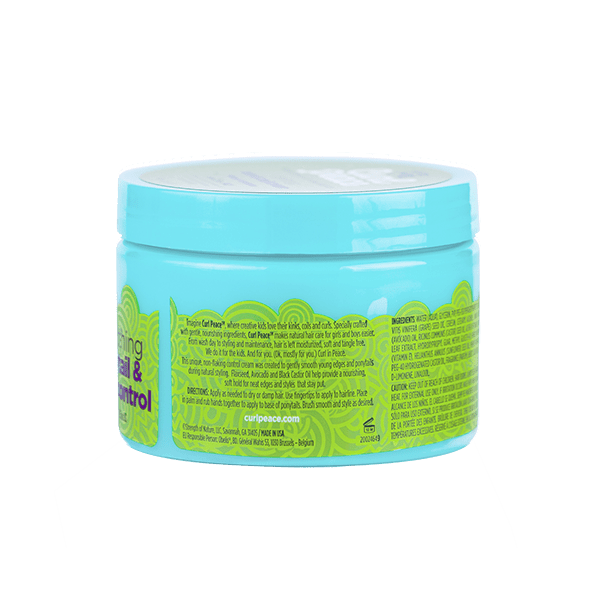 Just For Me Curl Peace Kids Smoothing Ponytail & Edge Control – Flaxseed, Avocado & Castor Oil (5.5 oz) - Beauty Exchange Beauty Supply