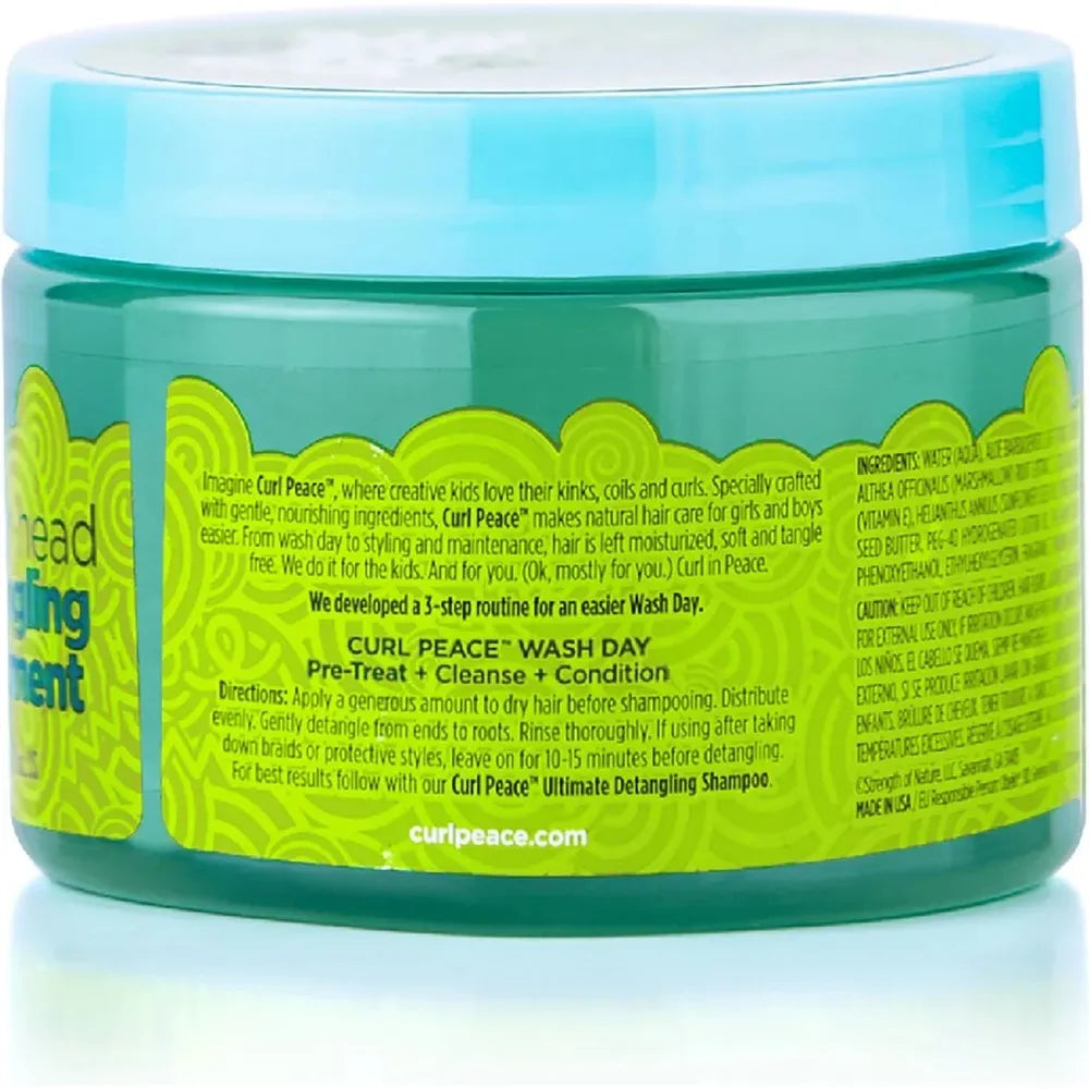 Just For Me Curl Peace Tender Head Detangling Treatment โ With Aloe, Marshmallow Root & Honey (12 oz) - Beauty Exchange Beauty Supply