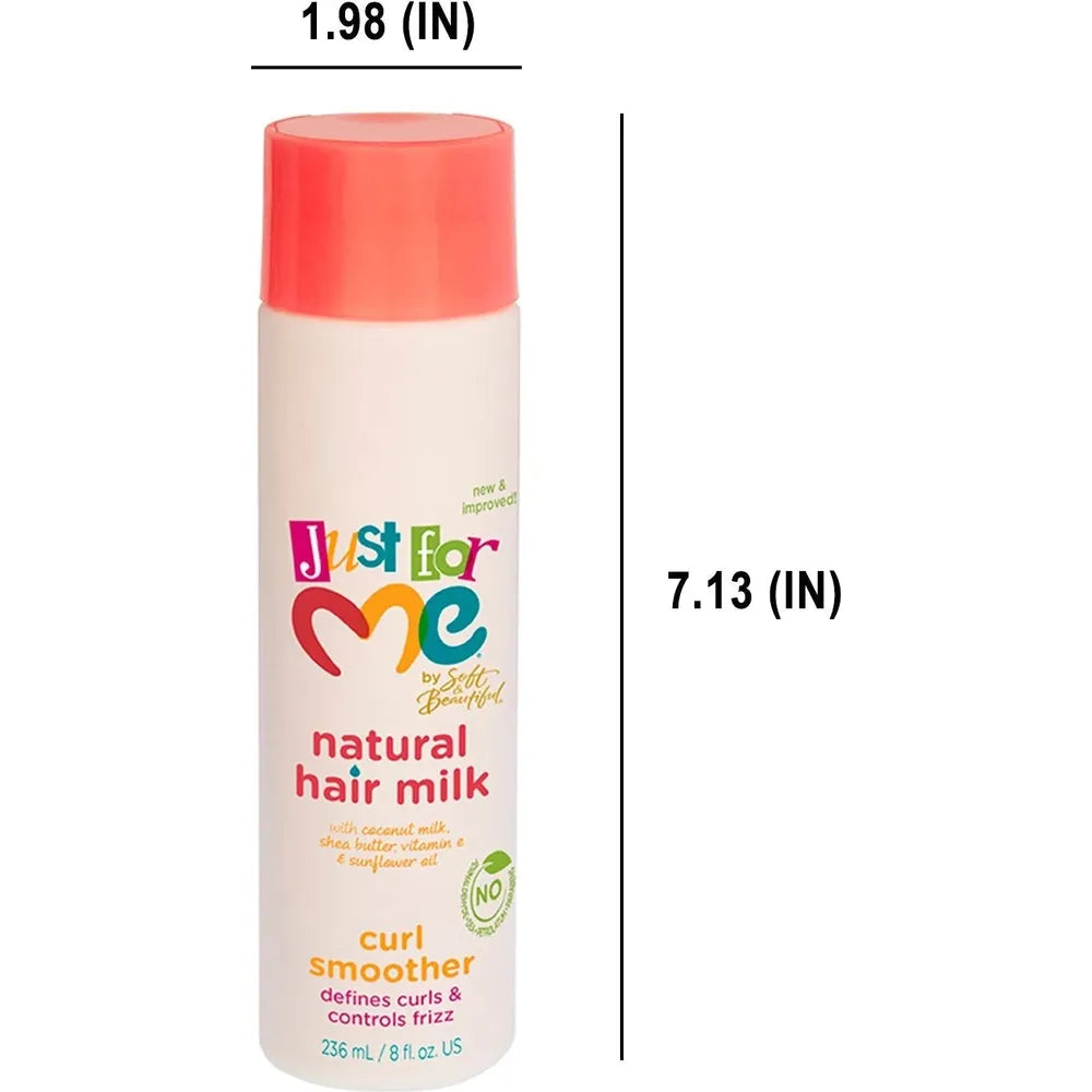 Just For Me Hair Milk Curl Smoother Hair Styler – 8 oz - Beauty Exchange Beauty Supply