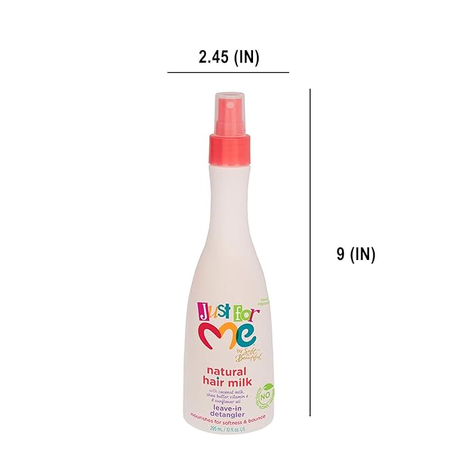 Just For Me Natural Hair Milk Detangler – 10 oz - Beauty Exchange Beauty Supply