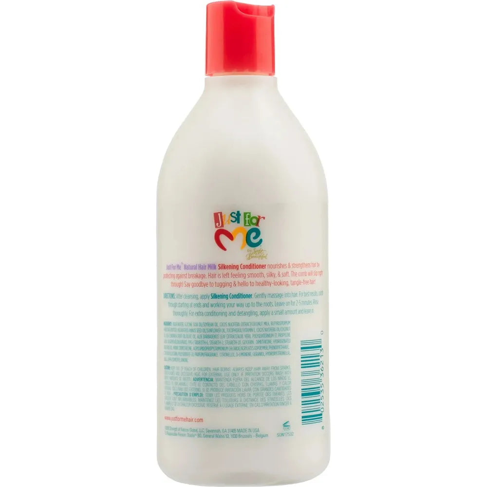 Just For Me Natural Hair Milk Silkening Conditioner – 13.5 fl oz - Beauty Exchange Beauty Supply