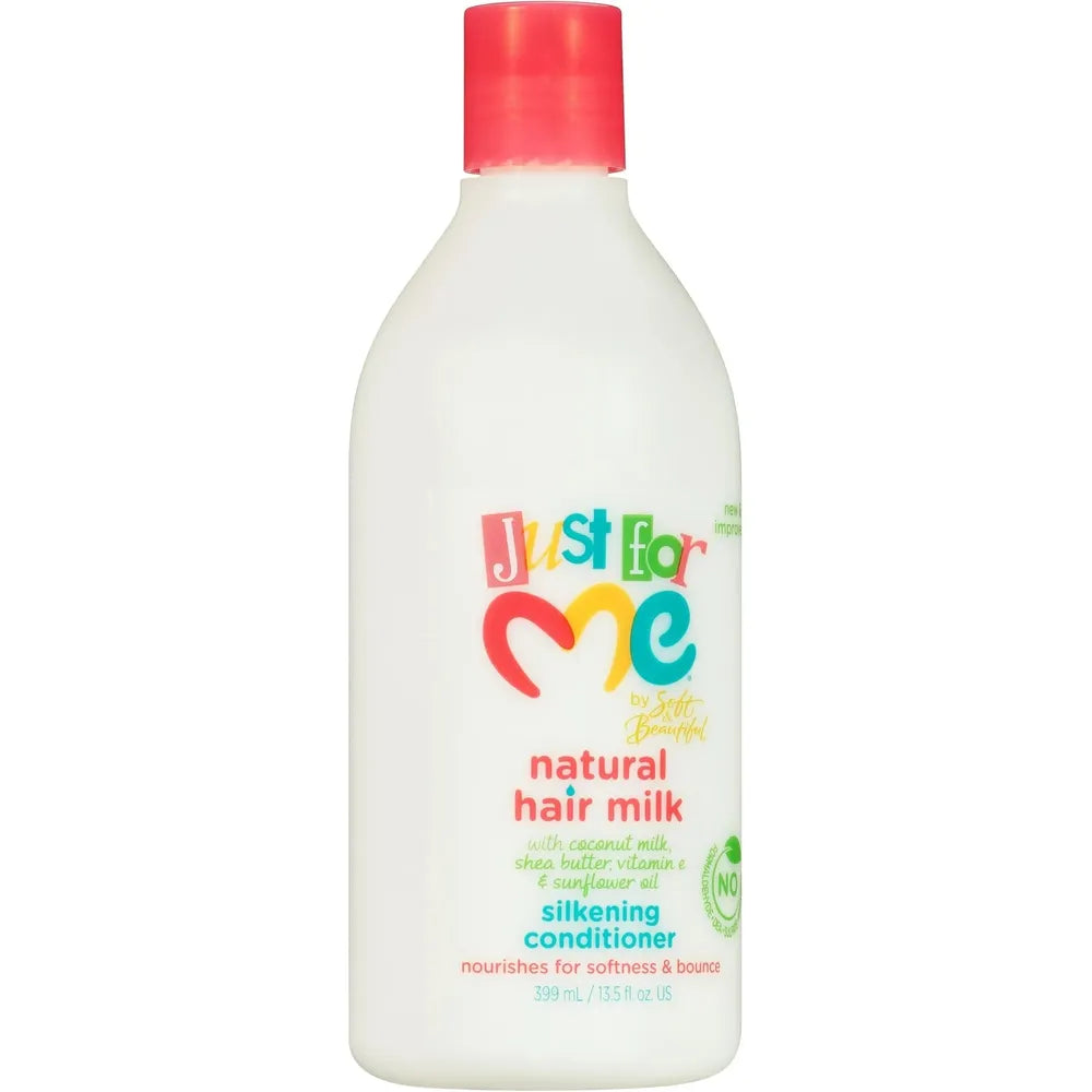 Just For Me Natural Hair Milk Silkening Conditioner – 13.5 fl oz - Beauty Exchange Beauty Supply