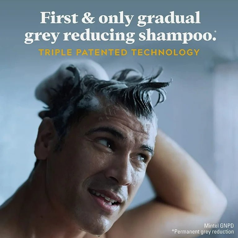 Just For Men Grey Reducing 2 - in - 1 Shampoo & Conditioner – Gradual Grey Blending, 5 fl oz - Beauty Exchange Beauty Supply