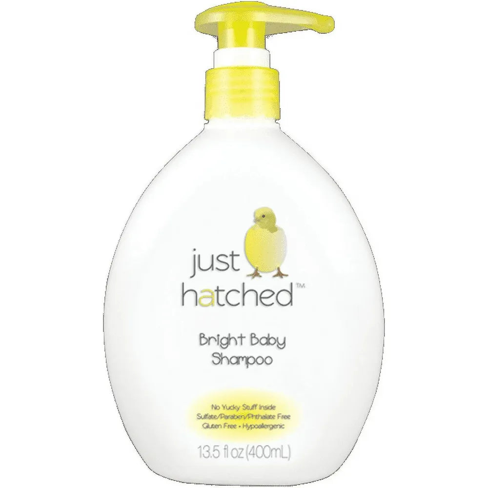 Just Hatched Baby Wash Collection | 3 Variants - Shampoo & Body Wash (13.5 fl oz) - Beauty Exchange Beauty Supply