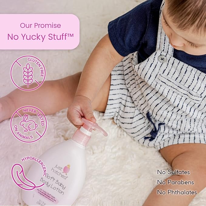 Just Hatched Soft Baby Body Lotion – 10.1 fl oz - Beauty Exchange Beauty Supply