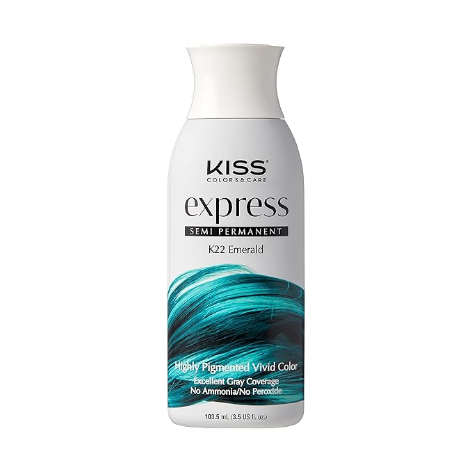 Kiss Express Semi-Permanent Hair Color – 3.5oz