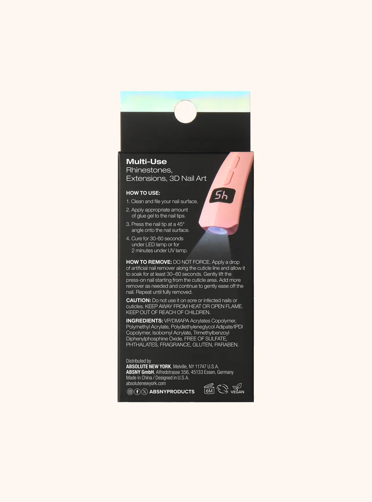 Absolute New York CRZY Gel Adhesive Pro