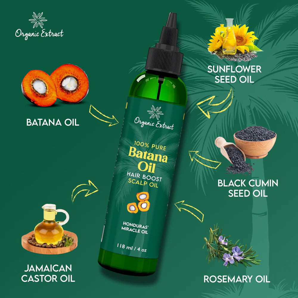 Mitchell Organic Batana Hair Growth Oil – 4oz