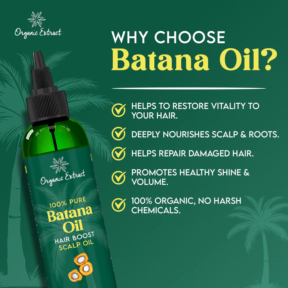 Mitchell Organic Batana Hair Growth Oil – 4oz