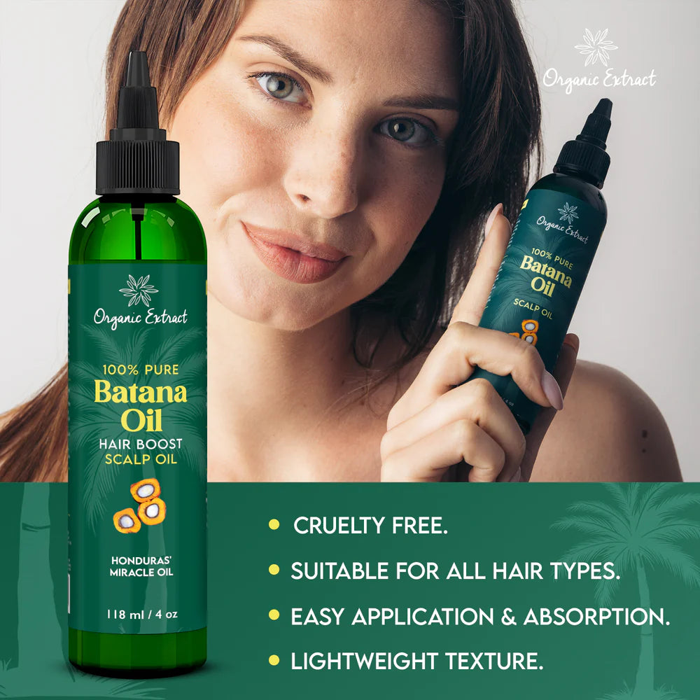 Mitchell Organic Batana Hair Growth Oil – 4oz